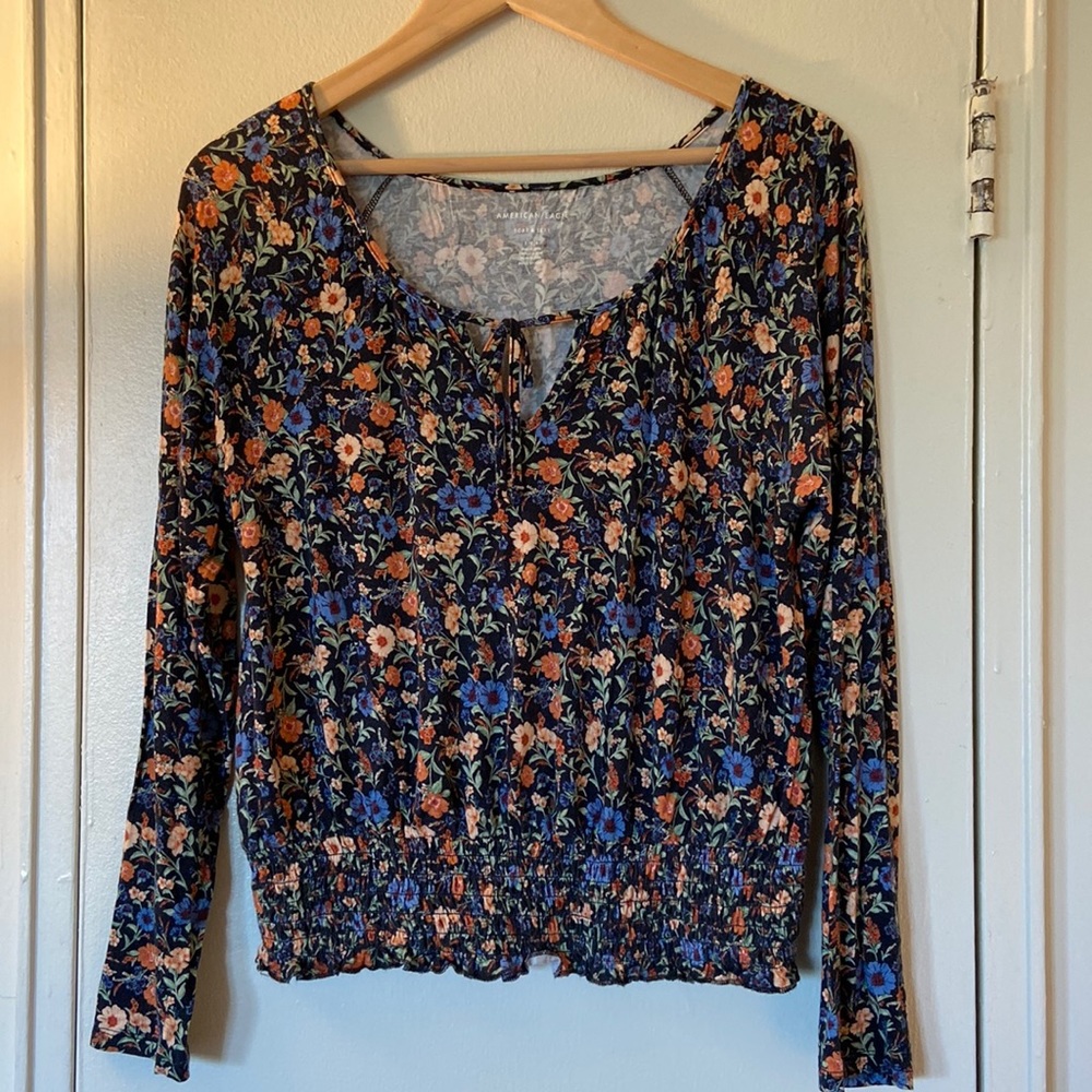 AE soft jersey blouse
